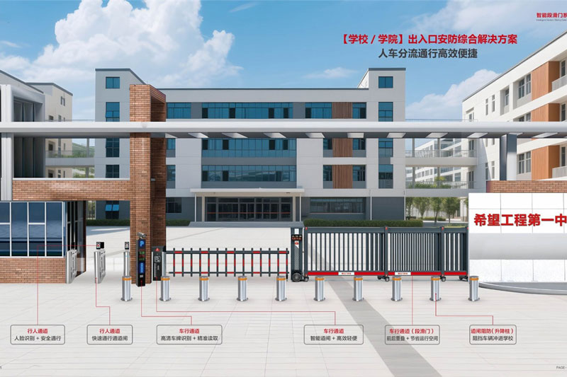 工业园/厂区人车出入管理解决方案