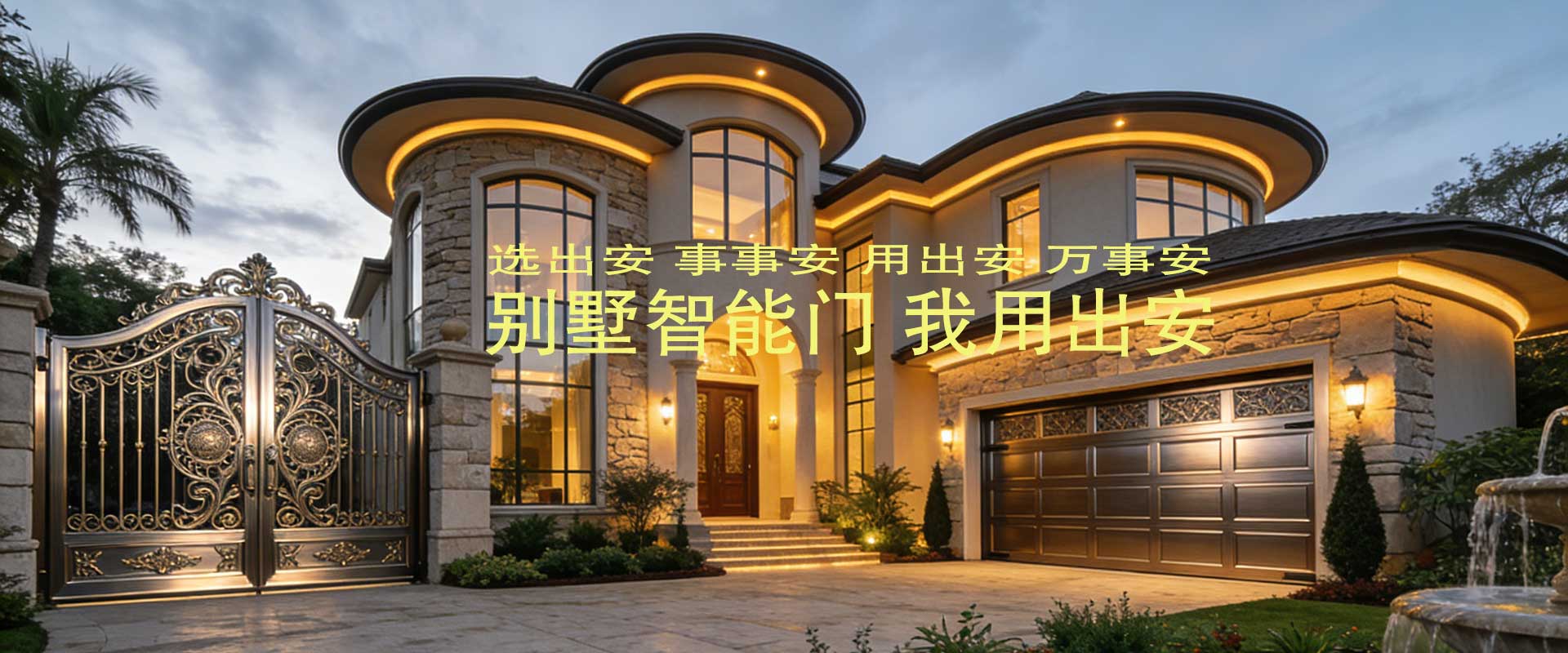 别墅智能门就用出安