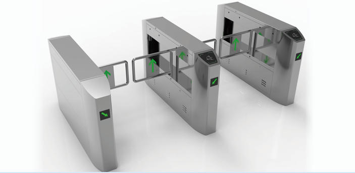 豪华弧面摆闸 TJ-B215