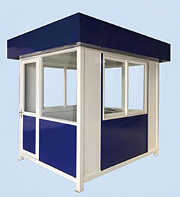 钢结构直角警卫亭